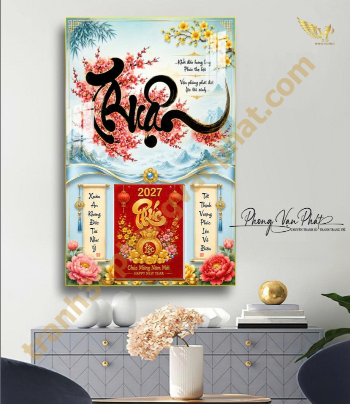 BỘ SƯU TẬP LỊCH GỖ TRÁNG GƯƠNG 2027 – MẪU MỚI CAO CẤP ĐÃ CÓ MẶT