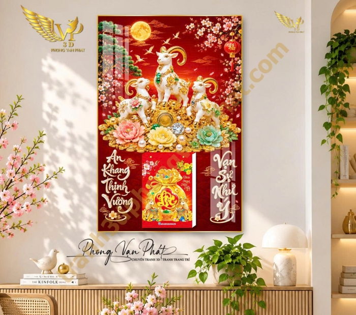 Bộ sưu tập lịch tết Phúc-Lộc-Thọ