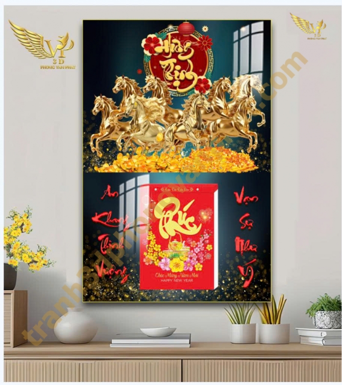 Mẫu lịch treo tường của Công ty Phong Vạn Phát