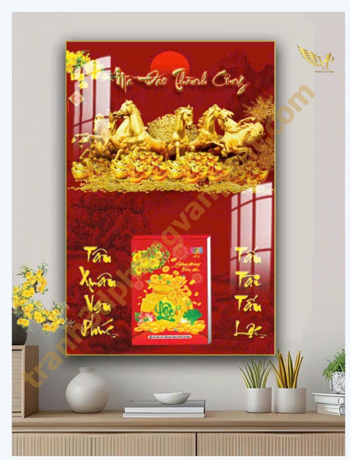 Mẫu lịch treo tường của Công ty Phong Vạn Phát
