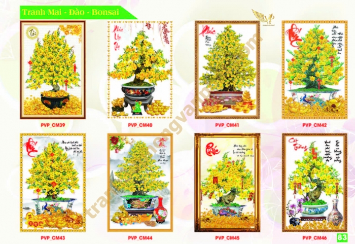 Tranh Hoa Mai Vàng – Vẻ đẹp rực rỡ và ý nghĩa trong đời sống người dân miền Nam