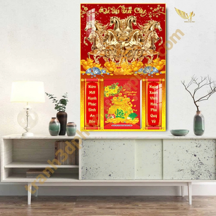 LỊCH GỔ TRÁNG GƯƠNG TREO TƯỜNG 2026