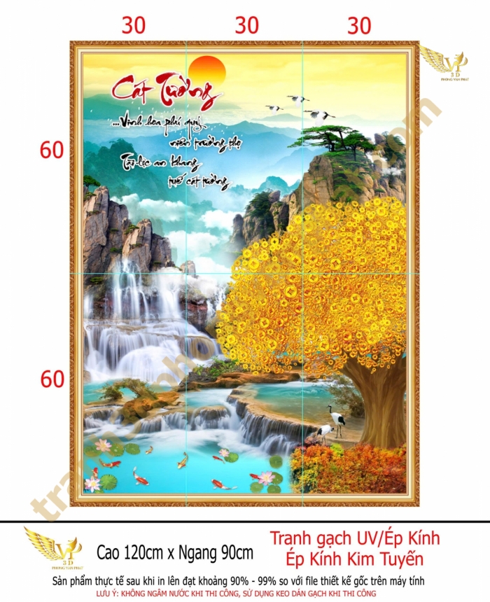 TRANH KÍNH 3D NGHỆ THUẬT – SẮC NÉT HOÀN HẢO, SANG TRỌNG VƯỢT TRỘI