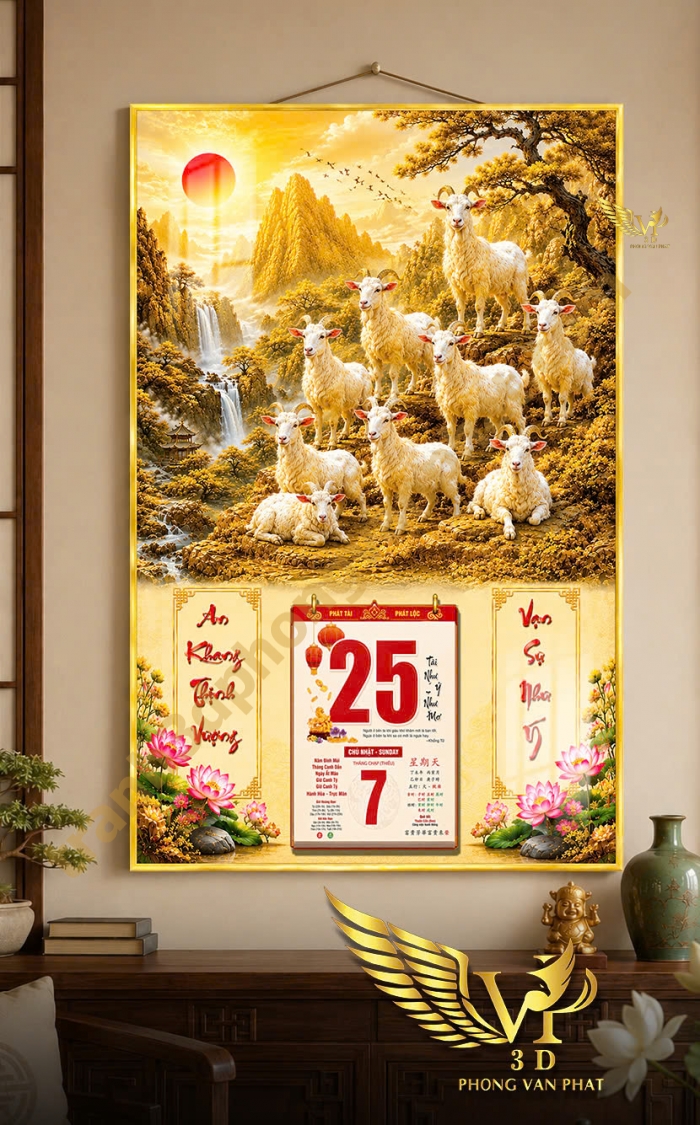LỊCH TẾT 2027 CAO CẤP – IN LOGO DOANH NGHIỆP