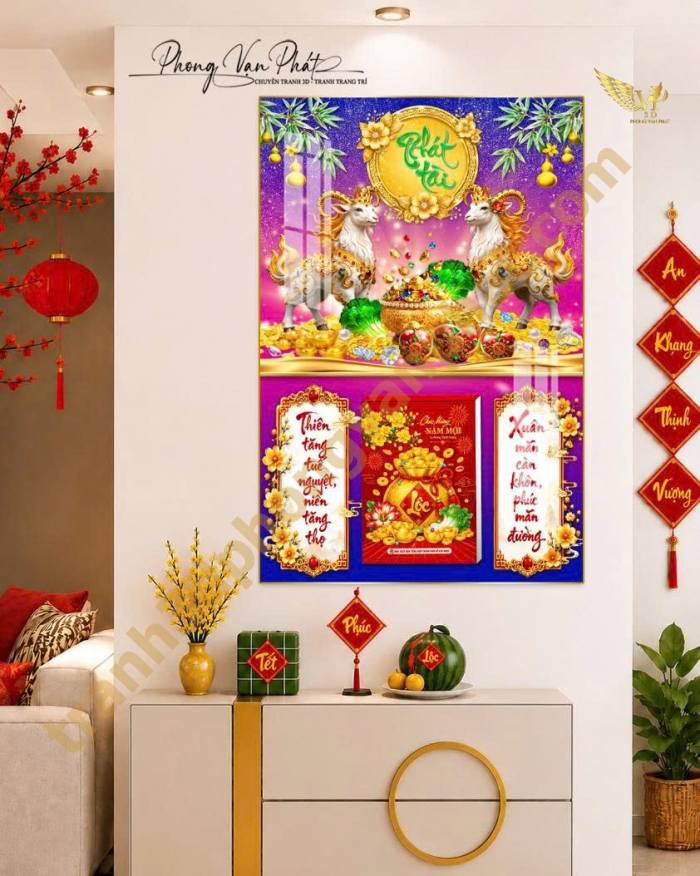 Lịch Gỗ Tráng Gương Tết 2027 – Quà Tặng Doanh Nghiệp Sang Trọng